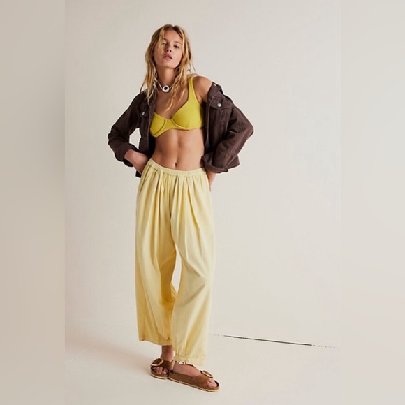 Free People To The Sky Parachute Barrel Balloon JLo Pants | Size Large - Picture 7 of 14